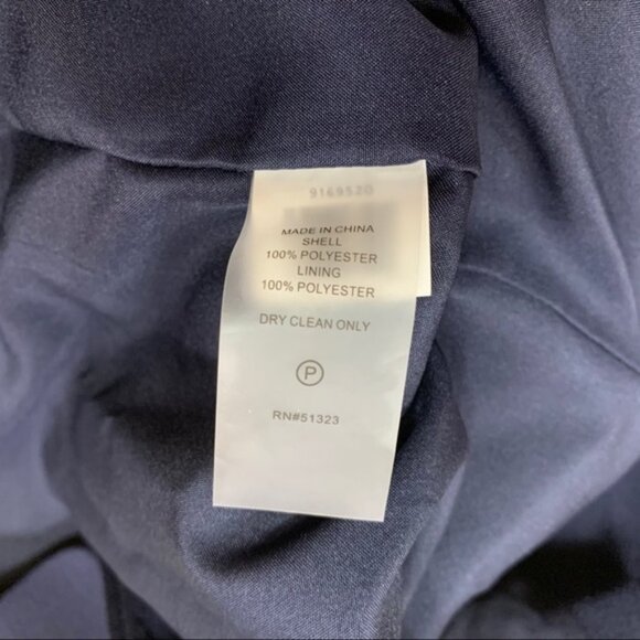 Vince Camuto Notch Collar Parisian Crepe Jacket - Picture 5 of 7